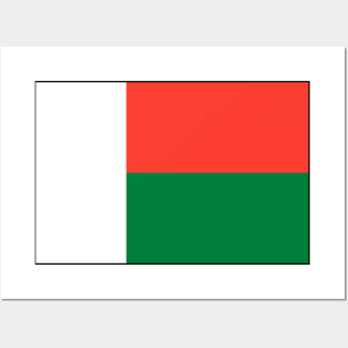 Flag of Madagascar Posters and Art